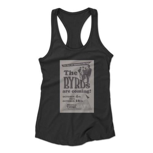 The Byrds U.S. Concerts And More  Racerback Tank Top