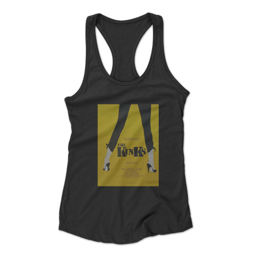 The Kinks 1980 Shippensburg Concert  Racerback Tank Top