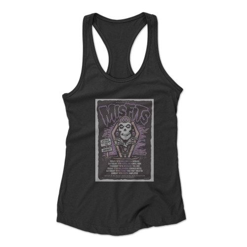 The Misfits A2 Tour  Racerback Tank Top