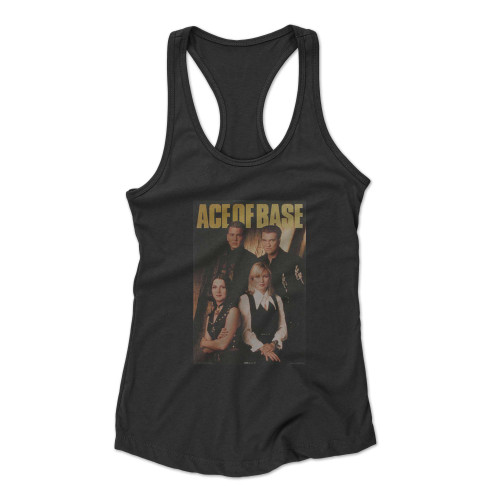 The Offical Ace Of Base World  Racerback Tank Top