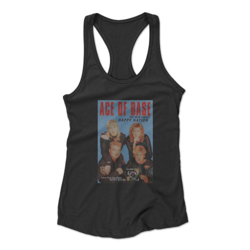 The Offical Ace Of Base World 2  Racerback Tank Top