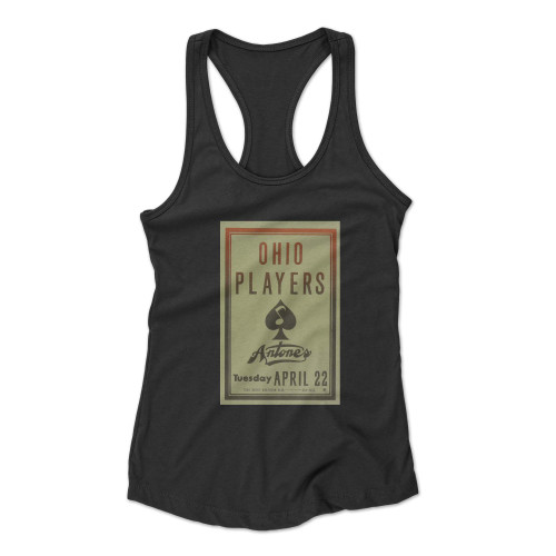 The Ohio Players Vintage Concert  Racerback Tank Top