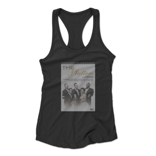 The Platters And Friends Legends In Concert  Racerback Tank Top