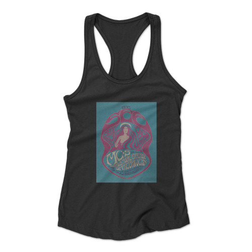 The See With The Mc5 Original Concert  Racerback Tank Top