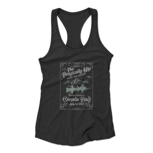 The Tragically Hip Reimagined  Racerback Tank Top