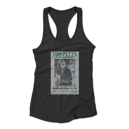 Tom Petty And The Heartbreakers Vintage Style Concert  Racerback Tank Top