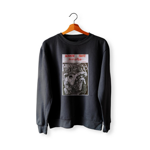 Agnostic Front And Blind Justice Concert  Racerback Sweatshirt Sweater