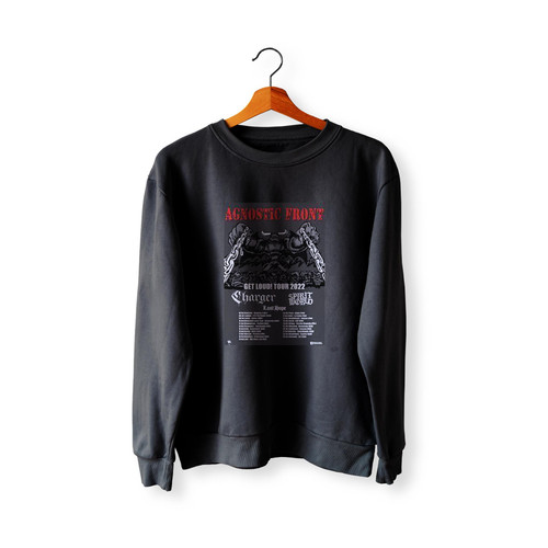 Agnostic Front Out On Tour  Racerback Sweatshirt Sweater