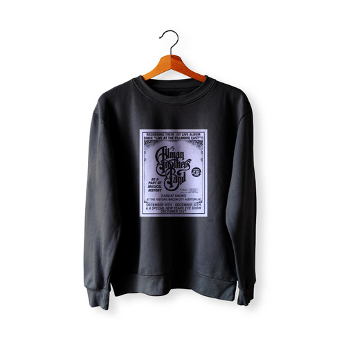 Allman Brothers 3  Racerback Sweatshirt Sweater