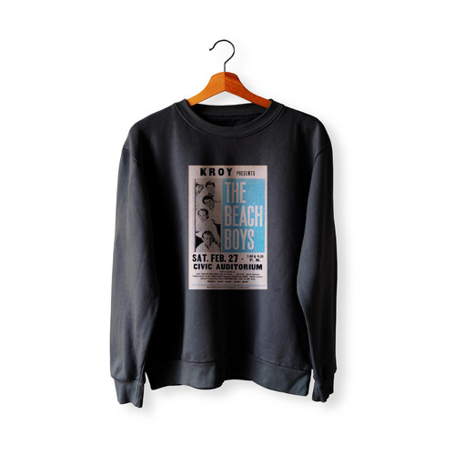 Beach Boys 1965 Sacramento Ca Classic Boxing-Style Concert  Racerback Sweatshirt Sweater