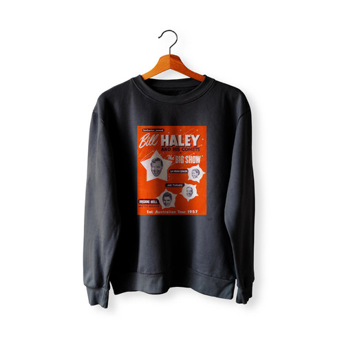 Bill Haley And The Comets The Platters Lavern Baker Big Joe Turner Freddie Bell And The Bell Boys Australian Tour 1957  Racerback Sweatshirt Sweater