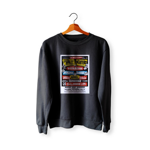 Bill Haley Rock N Roll Concert  Racerback Sweatshirt Sweater
