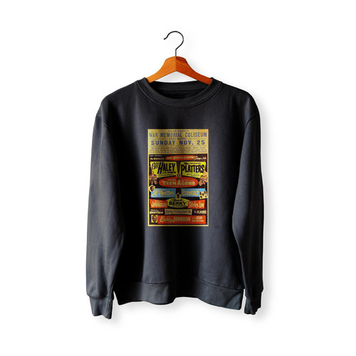 Bill Haley The Platters Concert  Racerback Sweatshirt Sweater