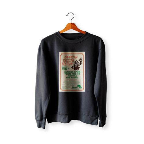 Burning Spear Toots & The Maytals 1978 Lenox Concert  Racerback Sweatshirt Sweater