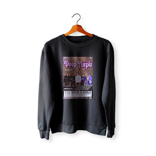 Deep Purple 5  Racerback Sweatshirt Sweater