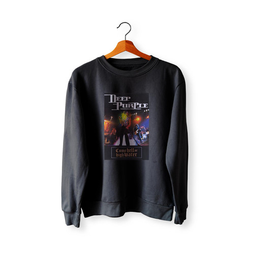 Deep Purple Come Hell Or High Water 1993 S  Racerback Sweatshirt Sweater