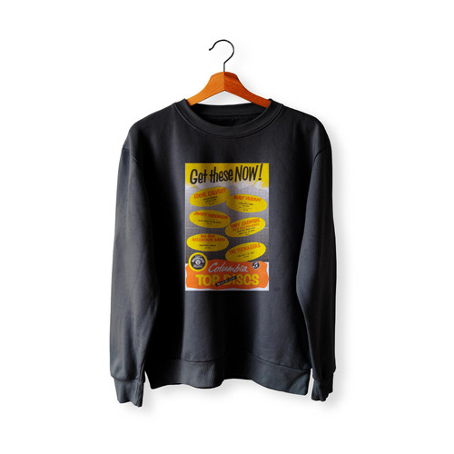 Frankie Lymon And The Teenagers 1950S U.K. Promo  Racerback Sweatshirt Sweater