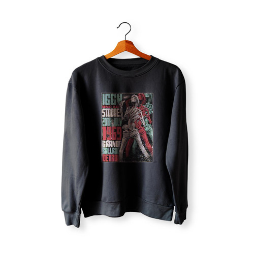 Iggy And The Stooges Detroit 1969  Racerback Sweatshirt Sweater