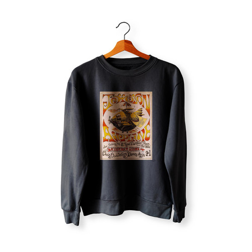 Jefferson Airplane 1966 Concert  Racerback Sweatshirt Sweater