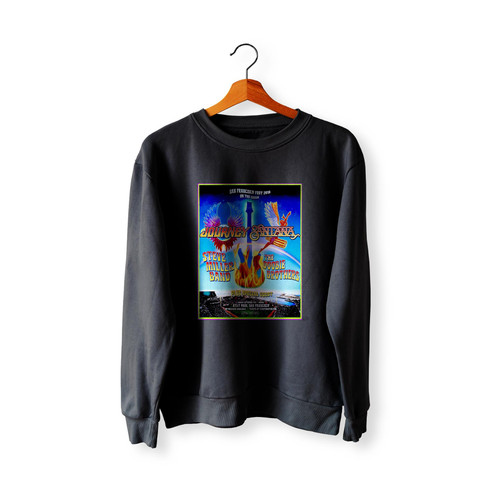 Journey And Santana Vintage Concert  Racerback Sweatshirt Sweater