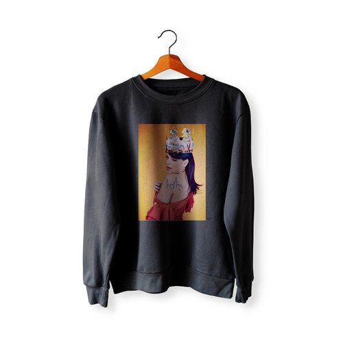 Lily Allen 9  Racerback Sweatshirt Sweater