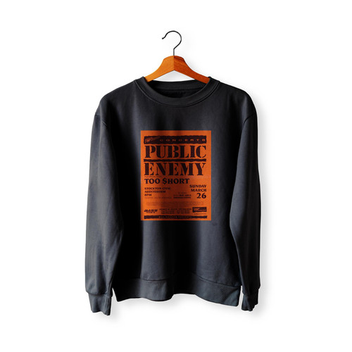 Public Enemy Vintage Concert 1  Racerback Sweatshirt Sweater