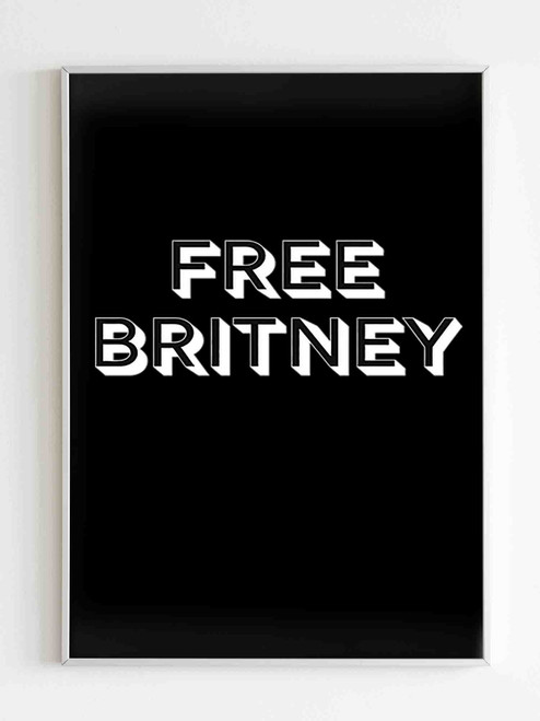 Free Britney Spears Movement Tells Poster