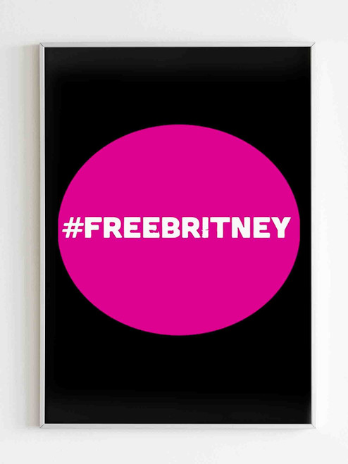Free Britney Spears Movement Runs Poster