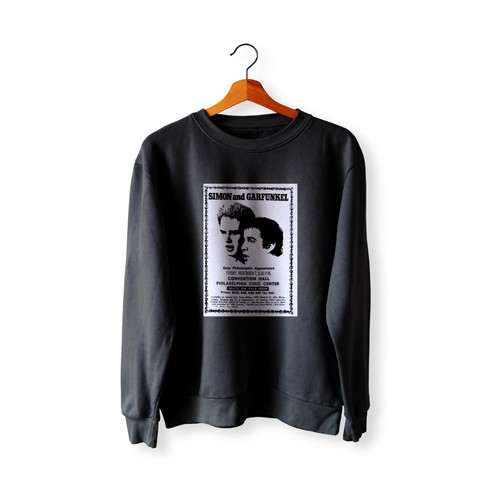 Simon And Garfunkel At Philadelphia Civic Center Philadelphia Pennsylvania United States  Racerback Sweatshirt Sweater