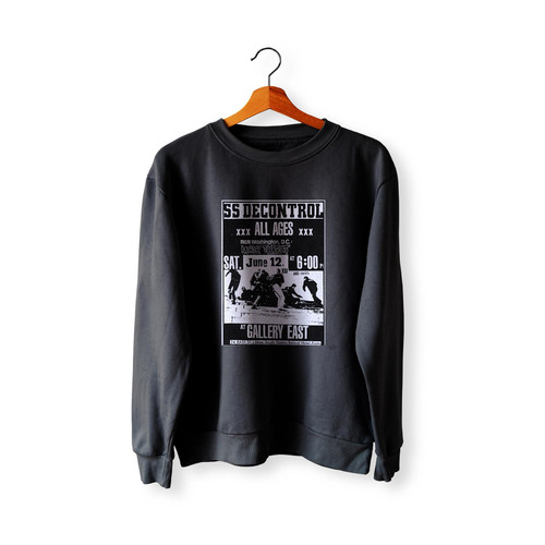 Ssd Minor Threat Punk Hardcore Flyer  Racerback Sweatshirt Sweater