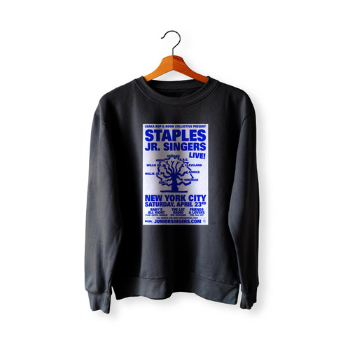 Staples Jr. Singers  Racerback Sweatshirt Sweater