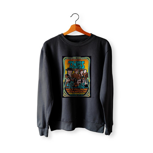 The Byrds 1967 Concert  Racerback Sweatshirt Sweater