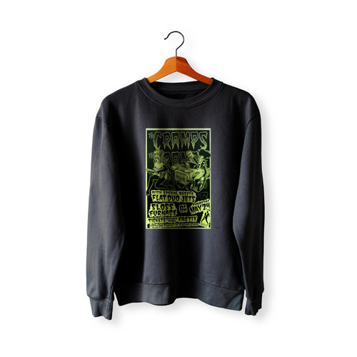 The Cramps And Flat Duo Jets At The Sloss Furnace  Racerback Sweatshirt Sweater