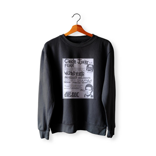 The Faith No. 6 Minor Threat No. 14  Racerback Sweatshirt Sweater