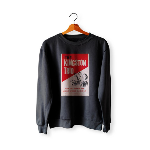 The Kingston Trio 1960 Princeton Concert Vintage  Racerback Sweatshirt Sweater