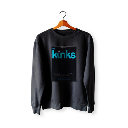 The Kinks Vintage Concert 4  Racerback Sweatshirt Sweater