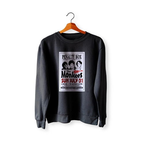 The Monkees 1977 Penalty Box Nightclub  Racerback Sweatshirt Sweater