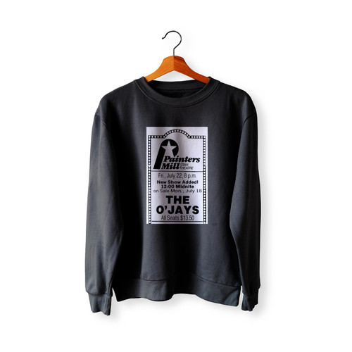 The O'Jays Concert And Tour History  Racerback Sweatshirt Sweater