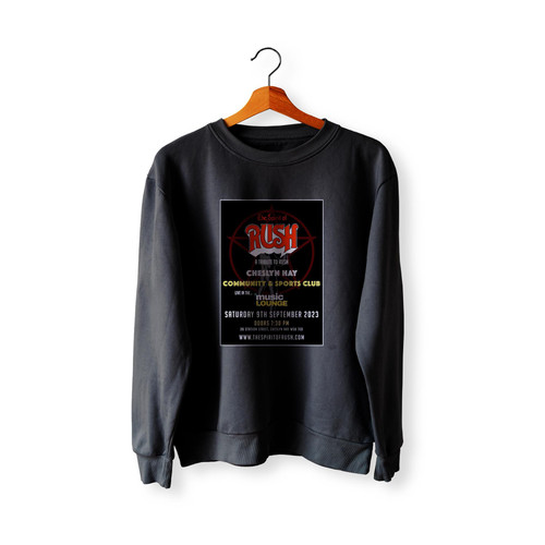 The Spirit Of Rush  Racerback Sweatshirt Sweater