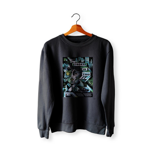 The Strokes 1  Racerback Sweatshirt Sweater