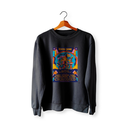 The Strokes Billie Eilish And Florence The Machine Lead Rock En Seine 2023  Racerback Sweatshirt Sweater