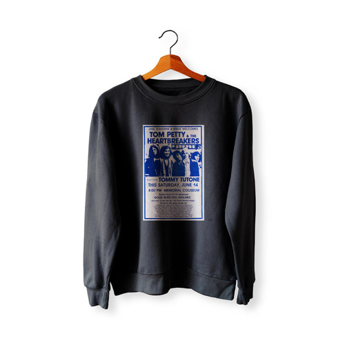 Tom Petty & The Heartbreakers 1980 Ft. Wayne In Concert  Racerback Sweatshirt Sweater