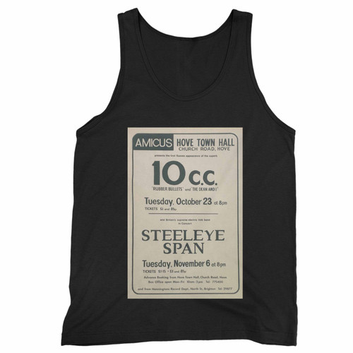 10 C.C. Steeleye Span Original Concert  Tank Top