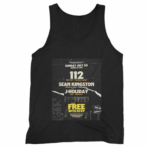 112 Sean Kingston Dan J. Holiday  Tank Top