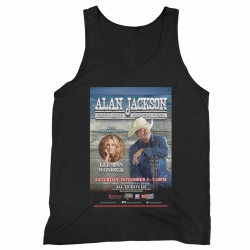 Alan Jackson Replica 2017 Concert  Tank Top