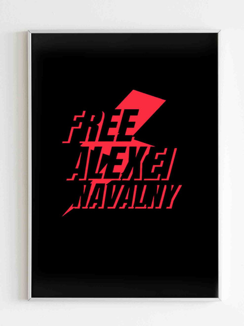 Free Alexei Navalny Done Poster