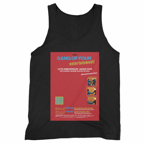 Gang Of Four - Entertainment 40Th Anniversary Show  Tank Top