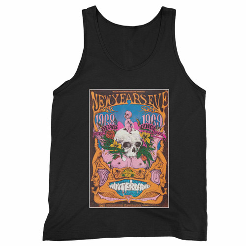 Grateful Dead And Santana 1968 Bill Graham Fillmore Concert  Tank Top