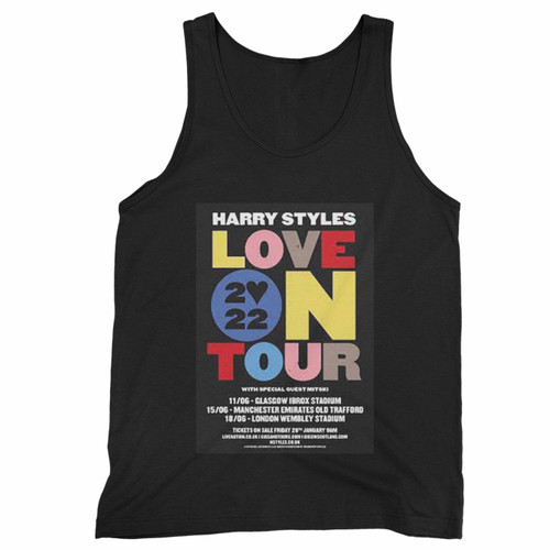 Harry Styles Love On Tour 2022 Tour  Tank Top