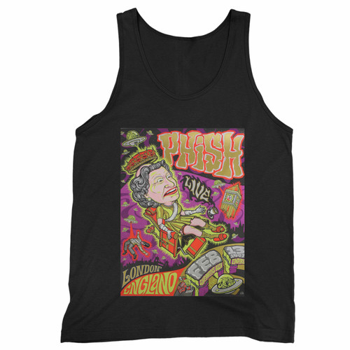 House Industries And Ink Studios 1997 Phish London Concert  Tank Top